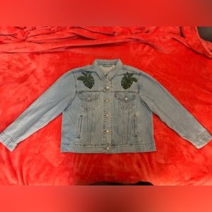 Levi's x FARM Ex-Boyfriend Trucker Jacket - XL